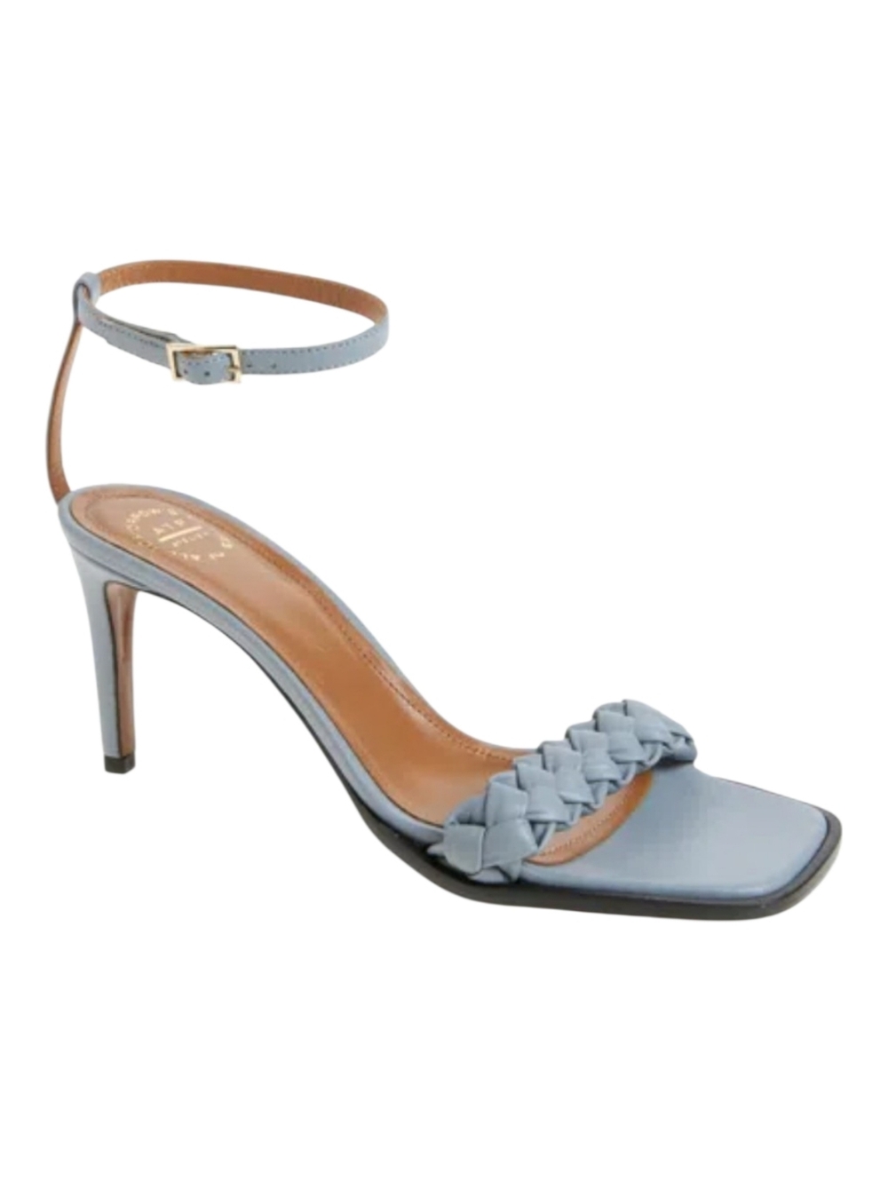 ATP Atelier Porlezza Marina Ankle Strap Sandle In Blue Size EU 40
